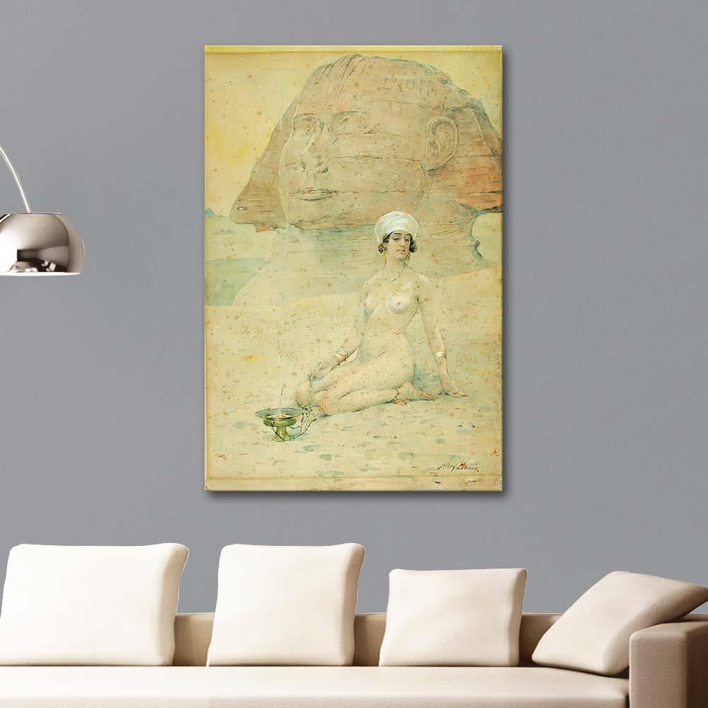 Henry Bacon Spirit of the Sphinx Art Print