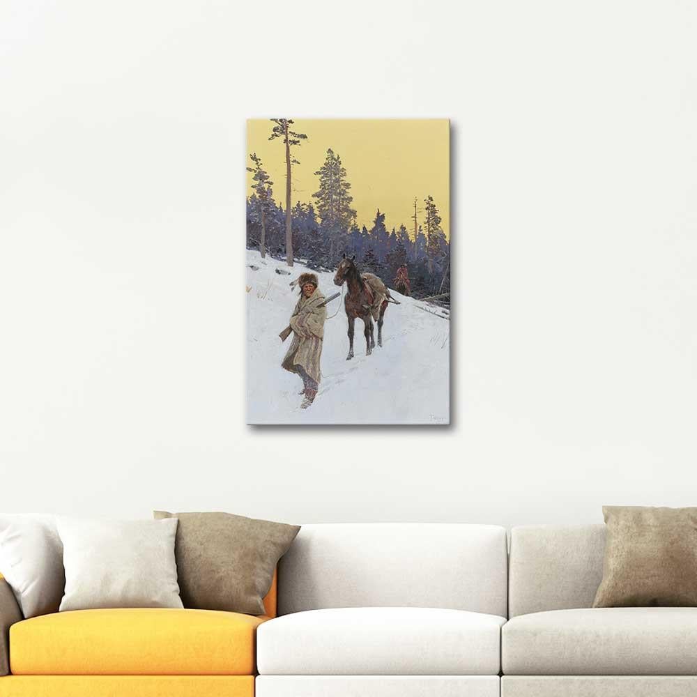 Henry Farny After the Hunt Art Print