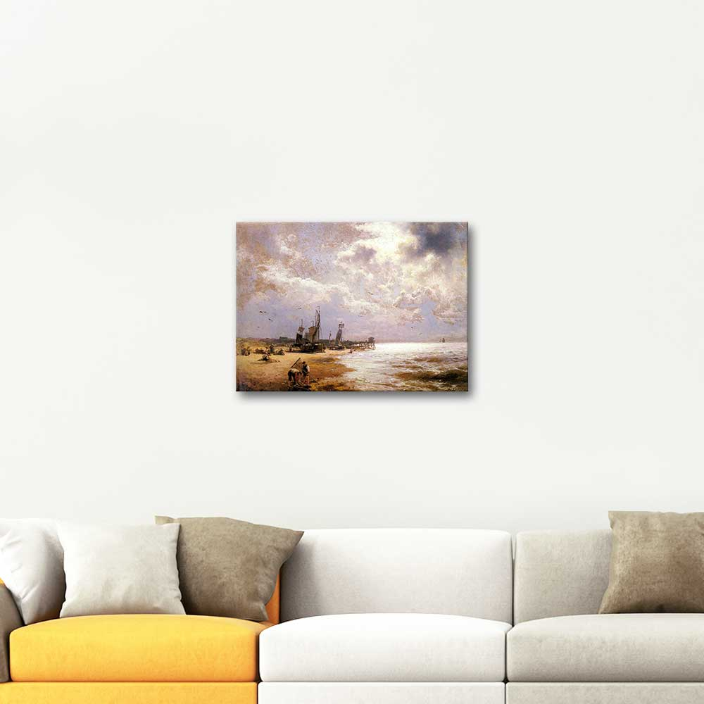 Hermann Herzog Balık Avı Manzaraları