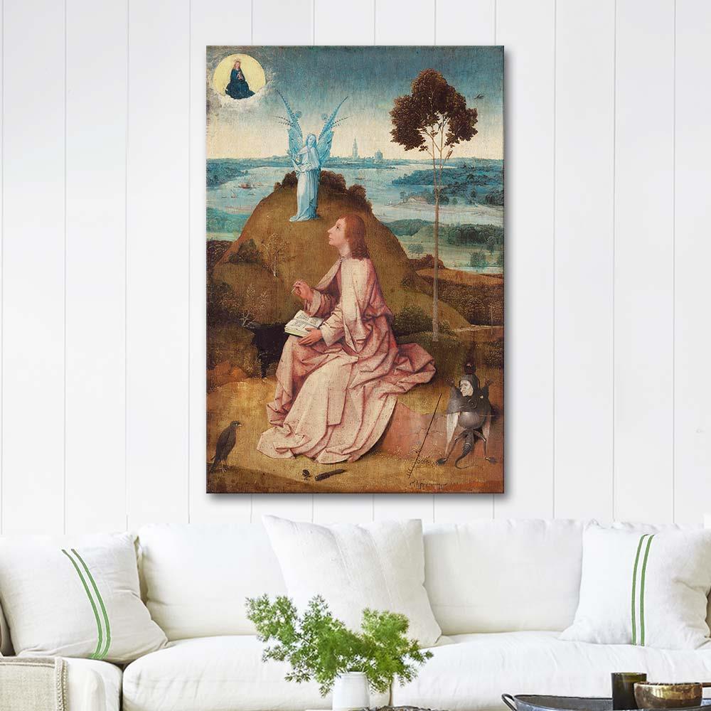 Hieronymus Bosch Saint John the Evangelist on Patmos Art Print