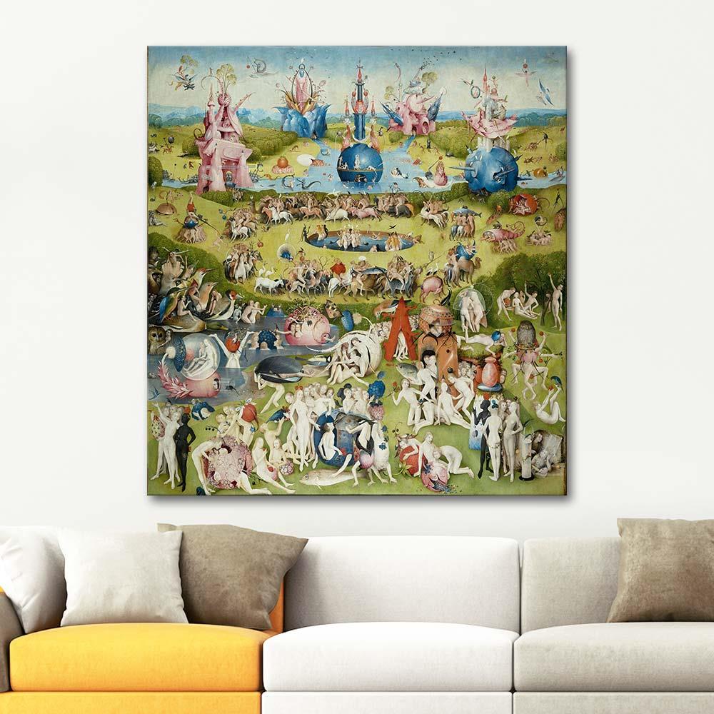 Hieronymus Bosch The Garden of Earthly Delights Center Panel Art Print