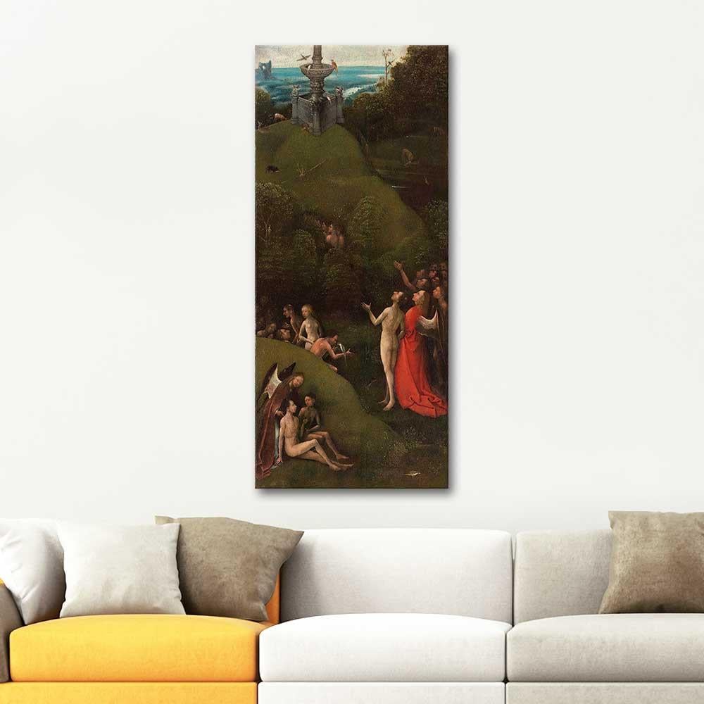 Hieronymus Bosch Ahiret Vizyonları Cennet 01 Kanvas Tablo