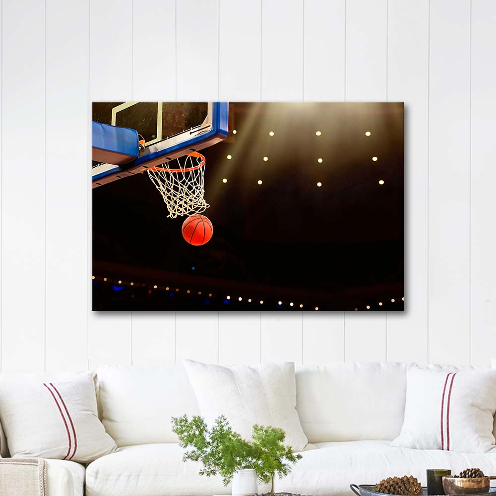 Hooop Basket Kanvas Tablo