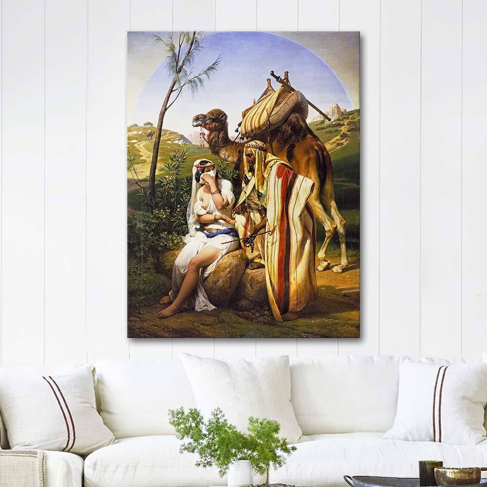 Horace Vernet Judah and Tamar Art Print