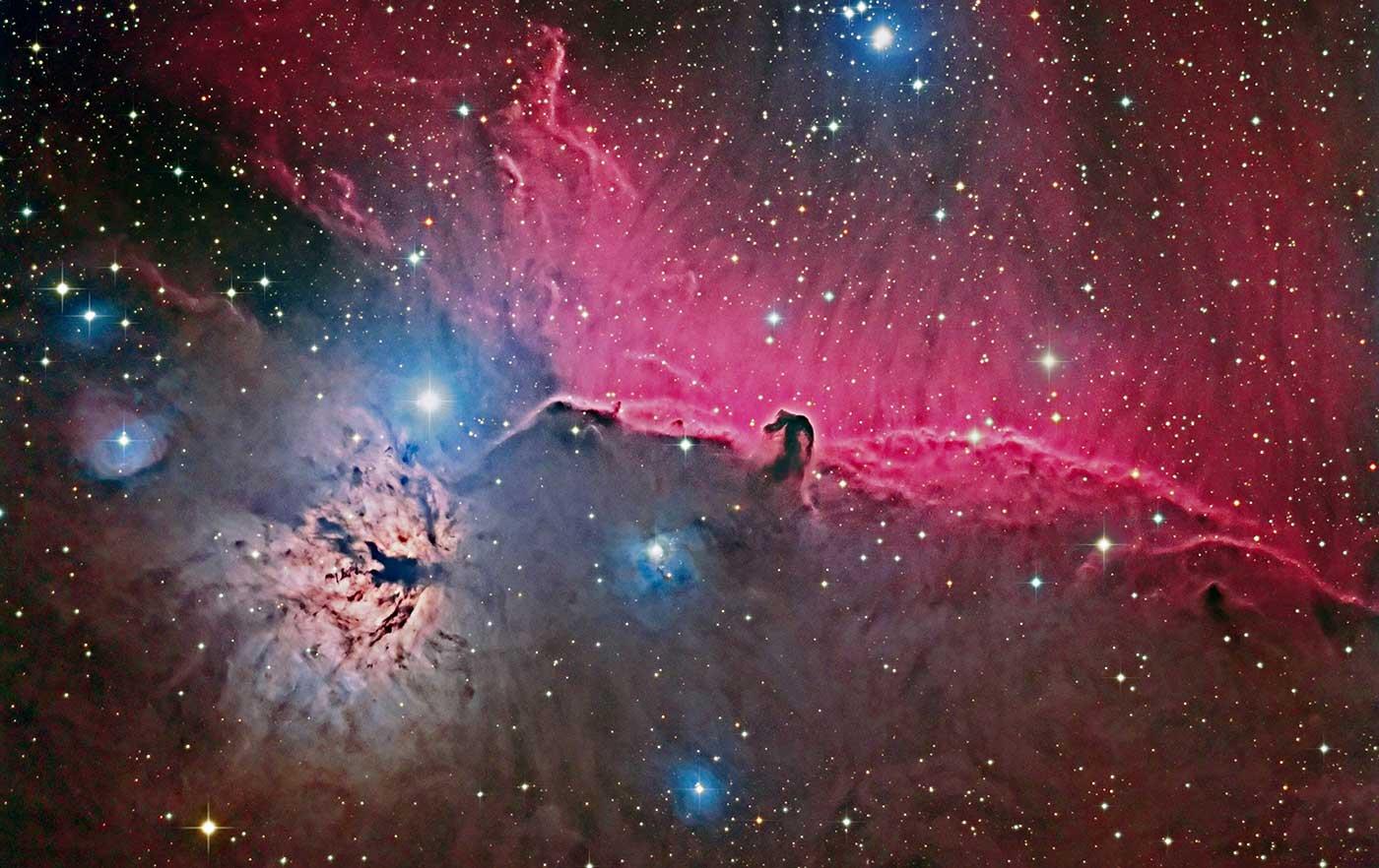 Horsehead Nebulası Kanvas Tablo