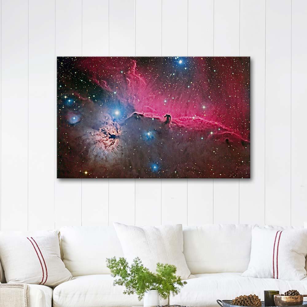 Horsehead Nebulası Kanvas Tablo