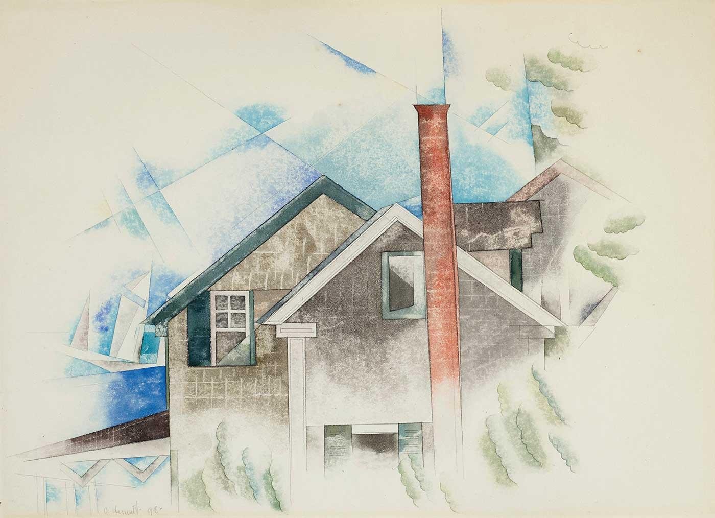 Houses by Charles Demuth
