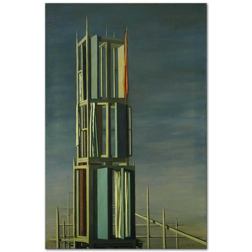 Kay Sage Tire Kanvas Tablo