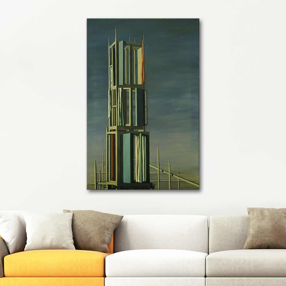 Kay Sage Tire Kanvas Tablo