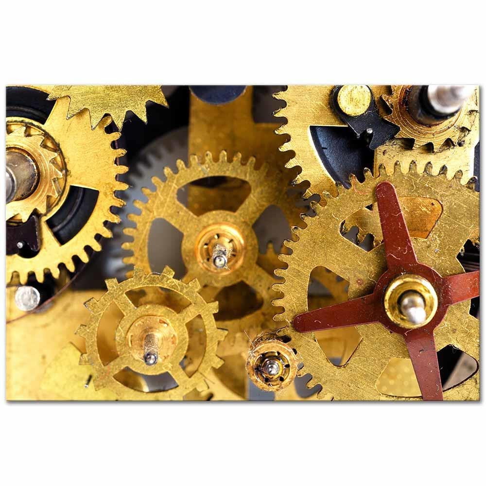 Impellers and Gears as Art Print