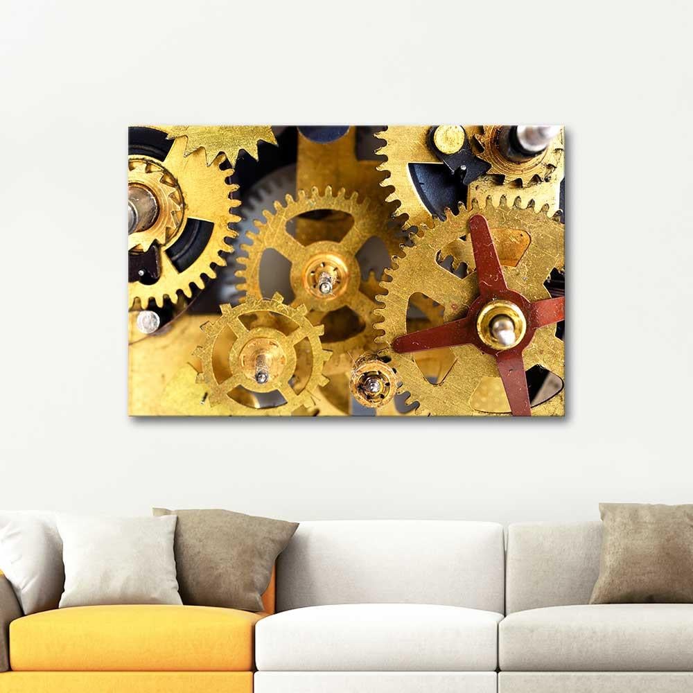 Impellers and Gears as Art Print