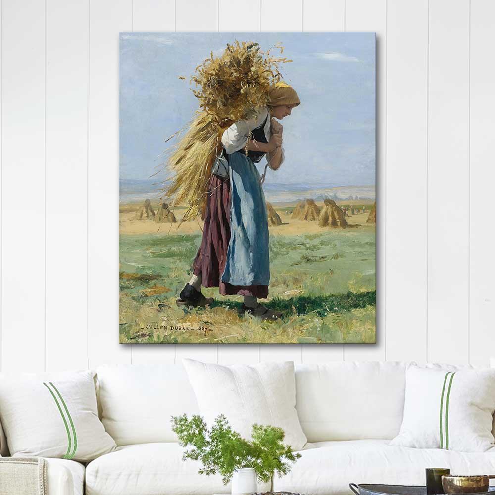 In The Fields by Julien Dupre as Art Print