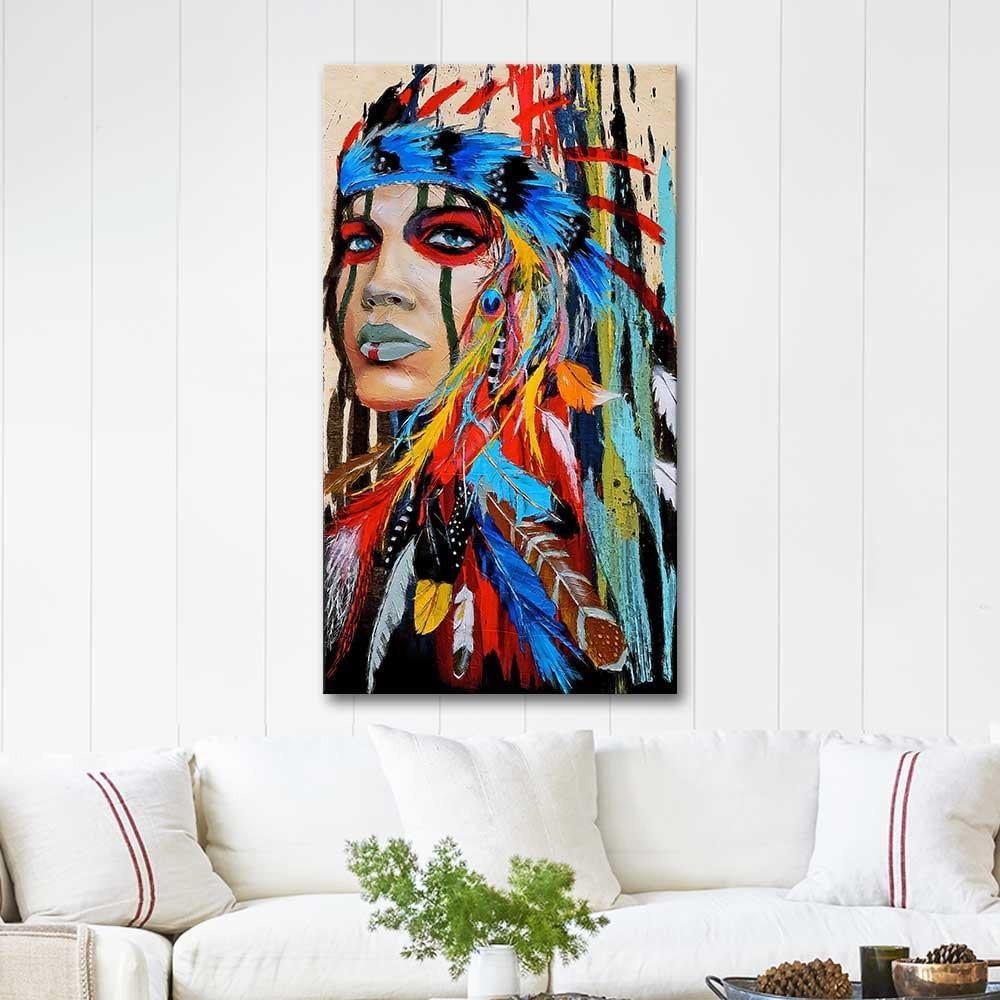 Indian Woman Art Print