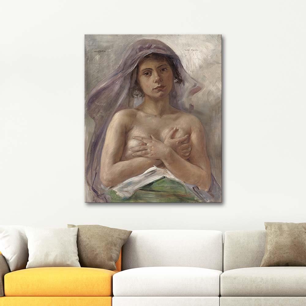 Lovis Corinth Innocentia Kanvas Tablo