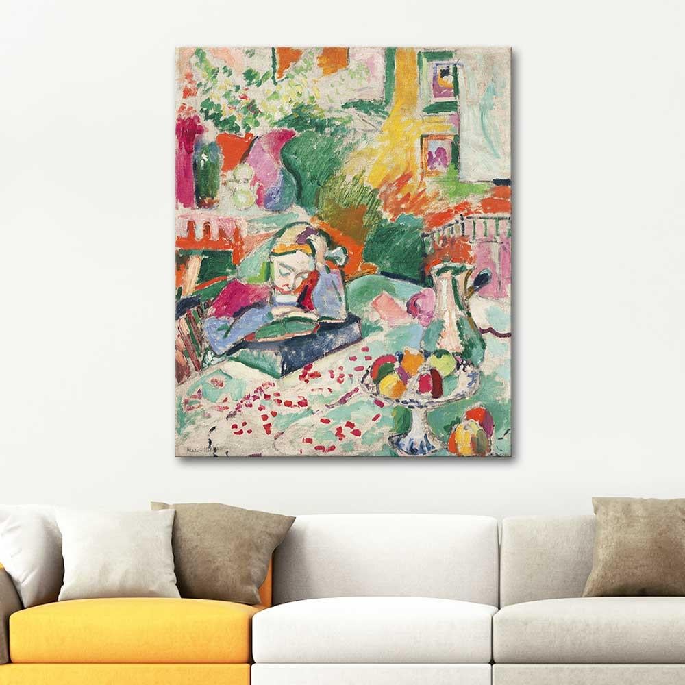 Henri Matisse Genç Kadın Kanvas Tablo