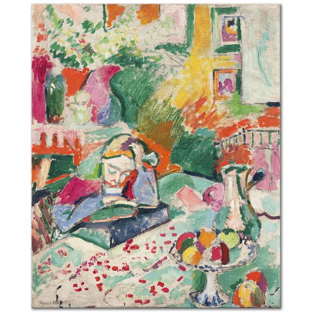 Henri Matisse Genç Kadın Kanvas Tablo