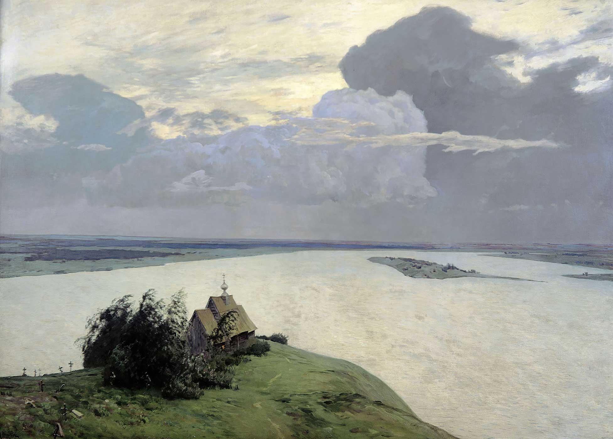 Eternal Rest by Isaac Levitan