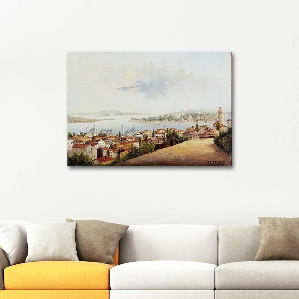 Istanbul Landscape by William Oliver as Art Print