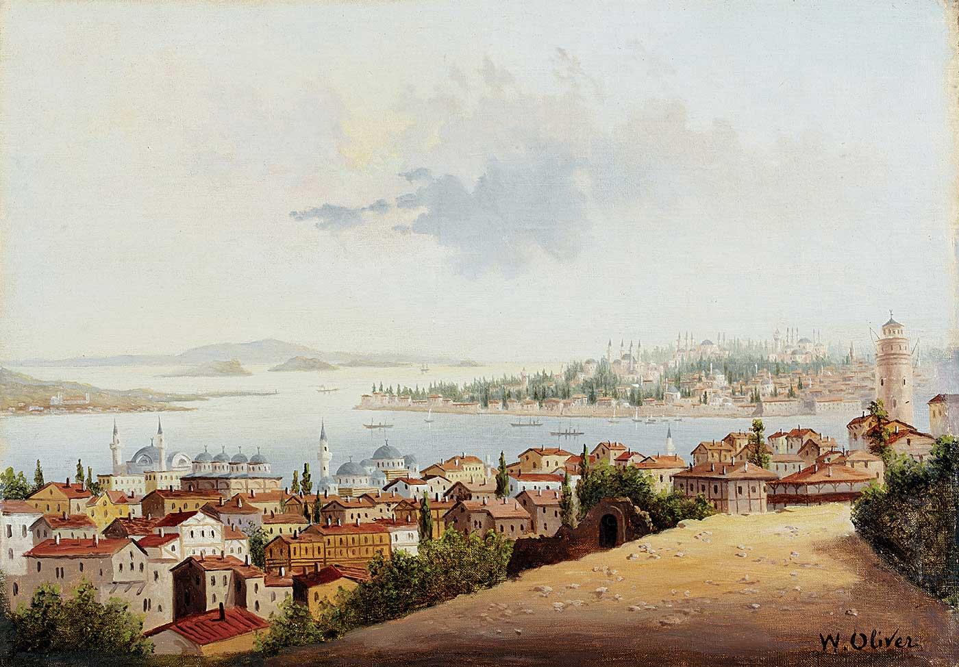 Istanbul Landscape by William Oliver