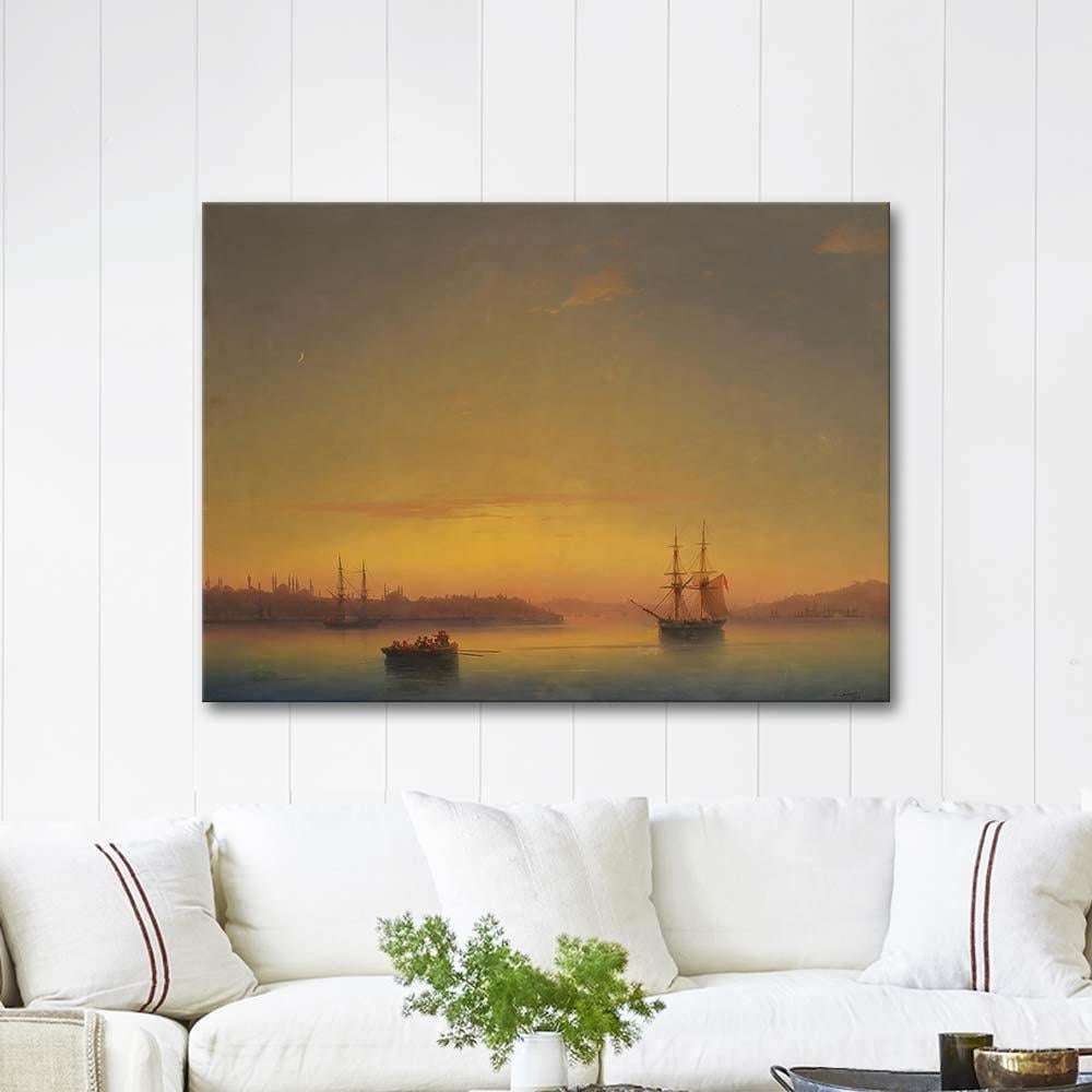Ivan Aivazovsky Constantinople at Dawn Art Print