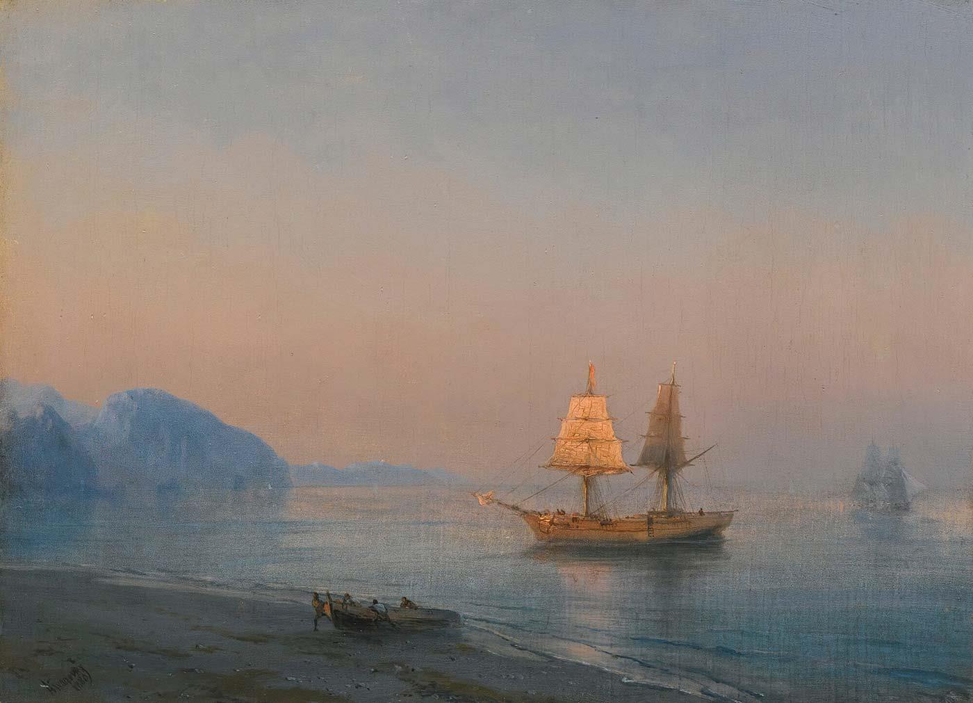 Morning In Yalta by Ivan Aivazovsky