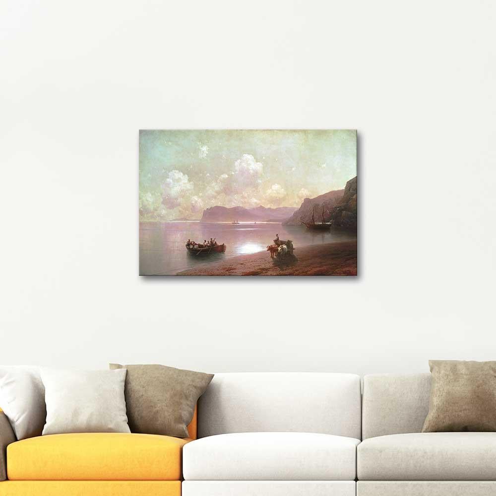 Ivan Ayvazovski Denizde Sabah Kanvas Tablo