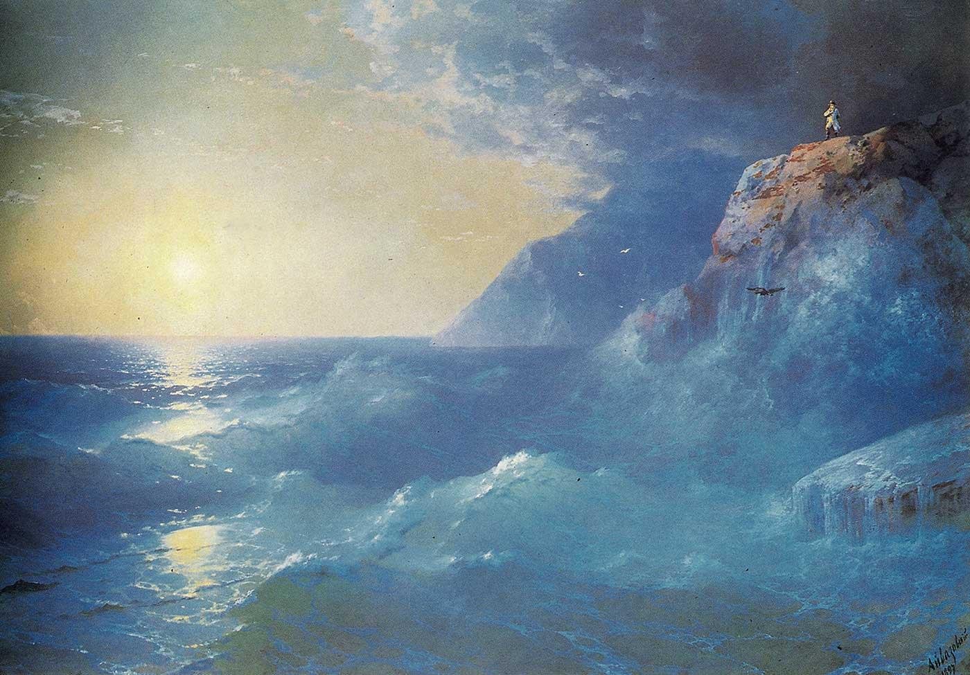 Napoleon on Island of St Helen by Ivan Aivazovsky
