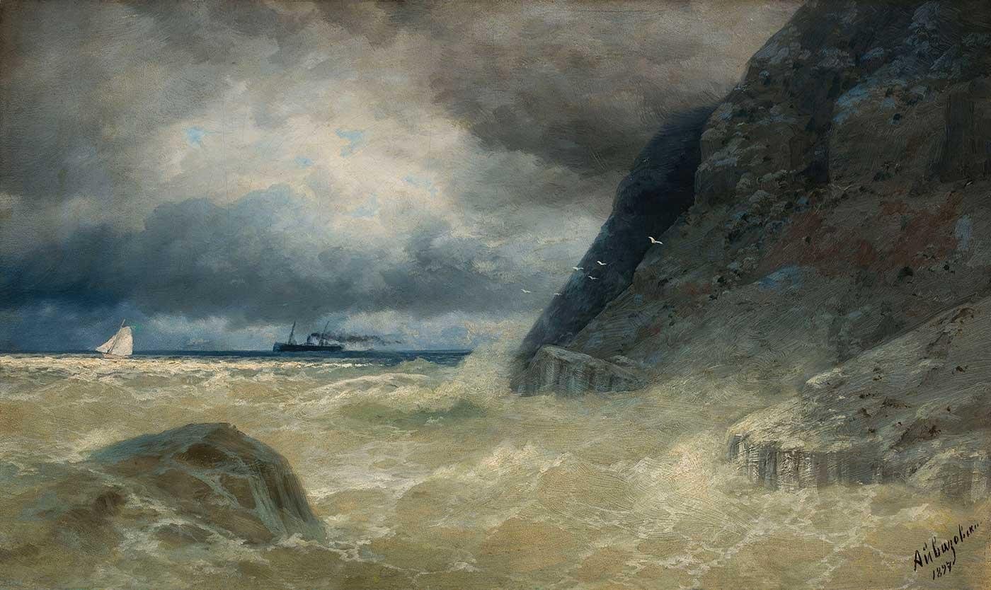 Offshore Sea by Ivan Aivazovsky