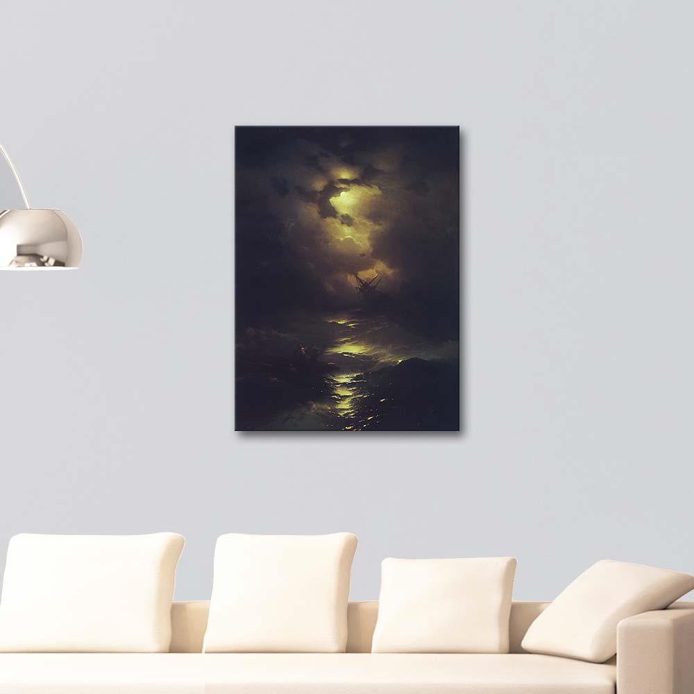 Ivan Aivazovsky The Shipwreck on the Northern Sea Art Print