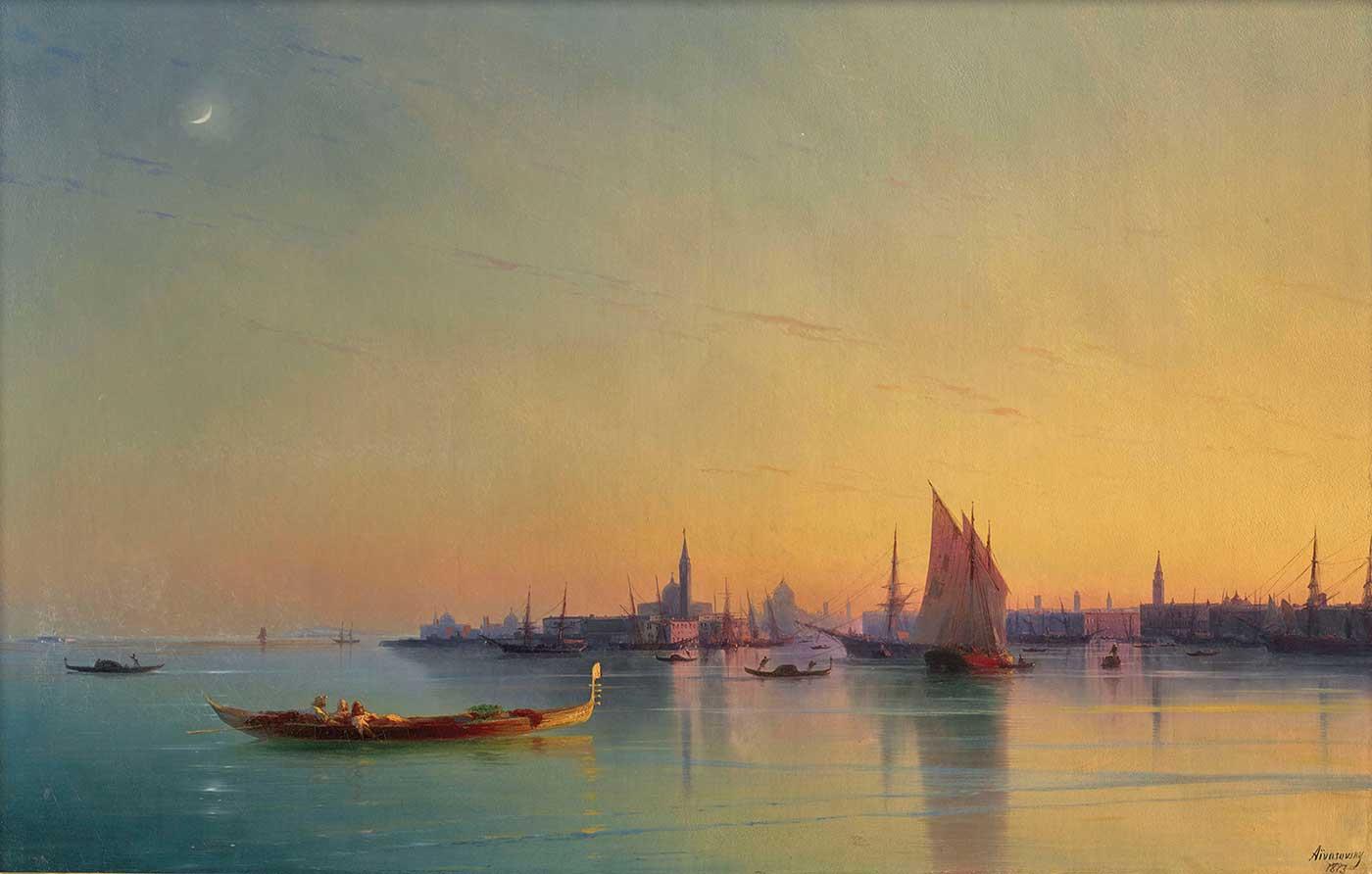 Venice at Sunset by Ivan Aivazovsky