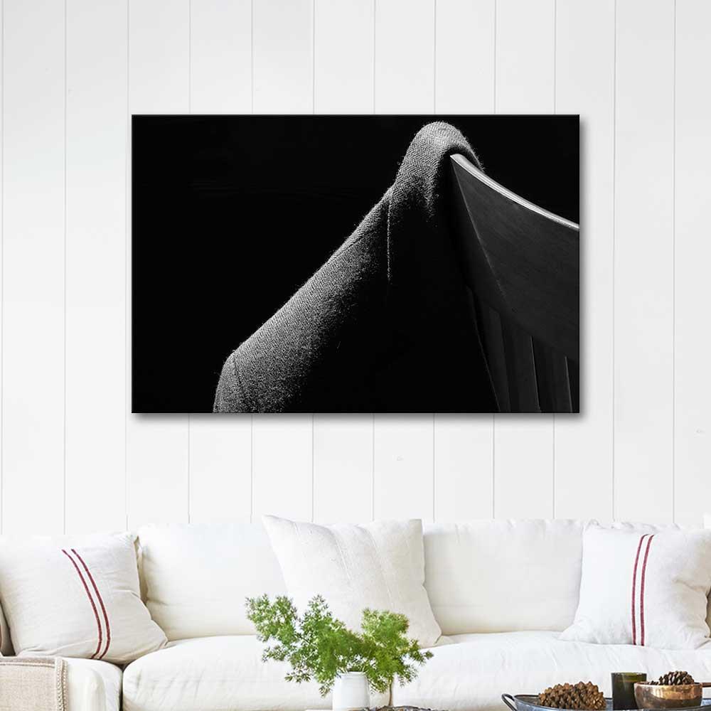 Roy DeCarava Sandalye Köşesindeki Ceket Kanvas Tablo