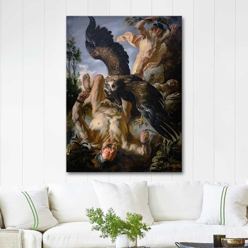 Jacob Jordaens Prometheus Bound Art Print