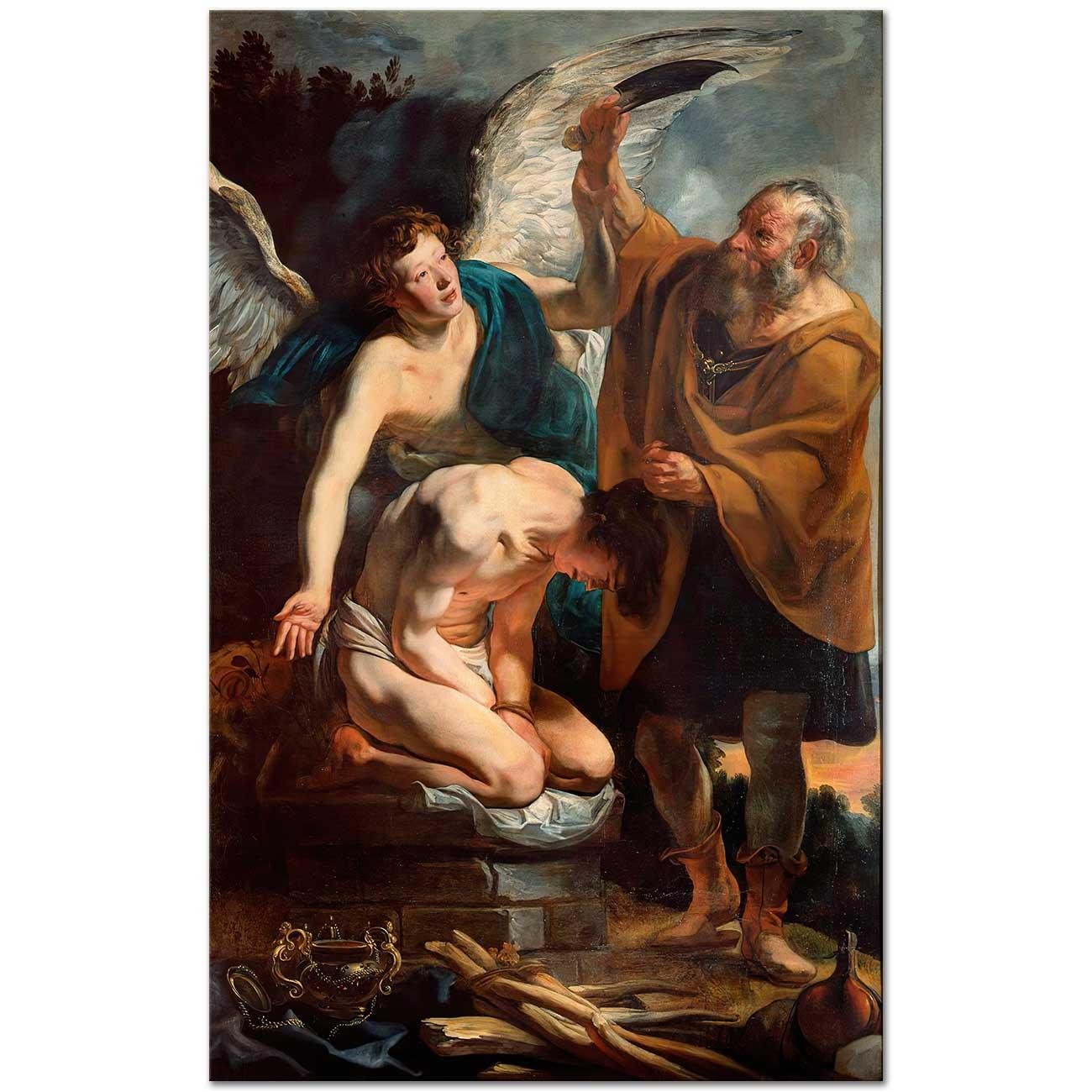 The Sacrifice Of Isaac by Jacob Jordaens