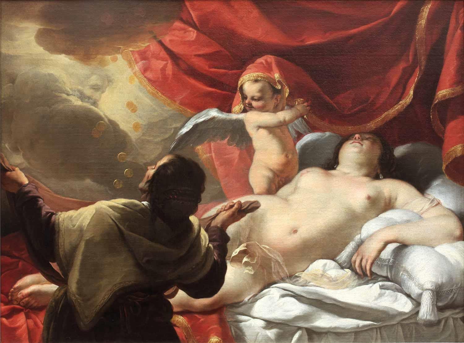 Jacques Blanchard Danae Kanvas Tablo