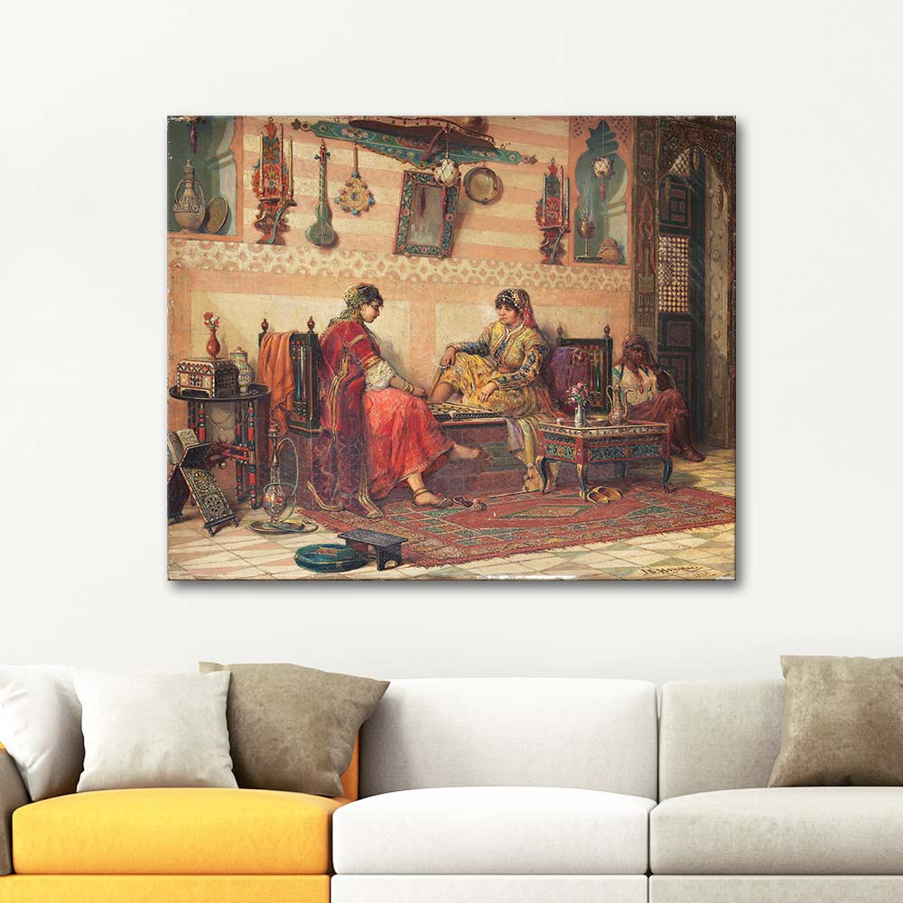 Jan Baptist Huysmans The Ladies Party Art Print