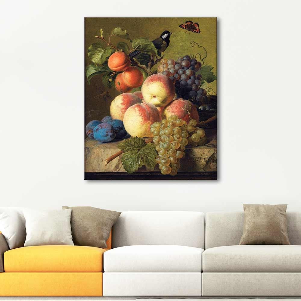 Jan Frans van Dael Still Life with Fruits Art Print