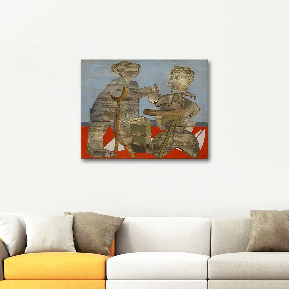 Jankel Adler Mutilated Art Print