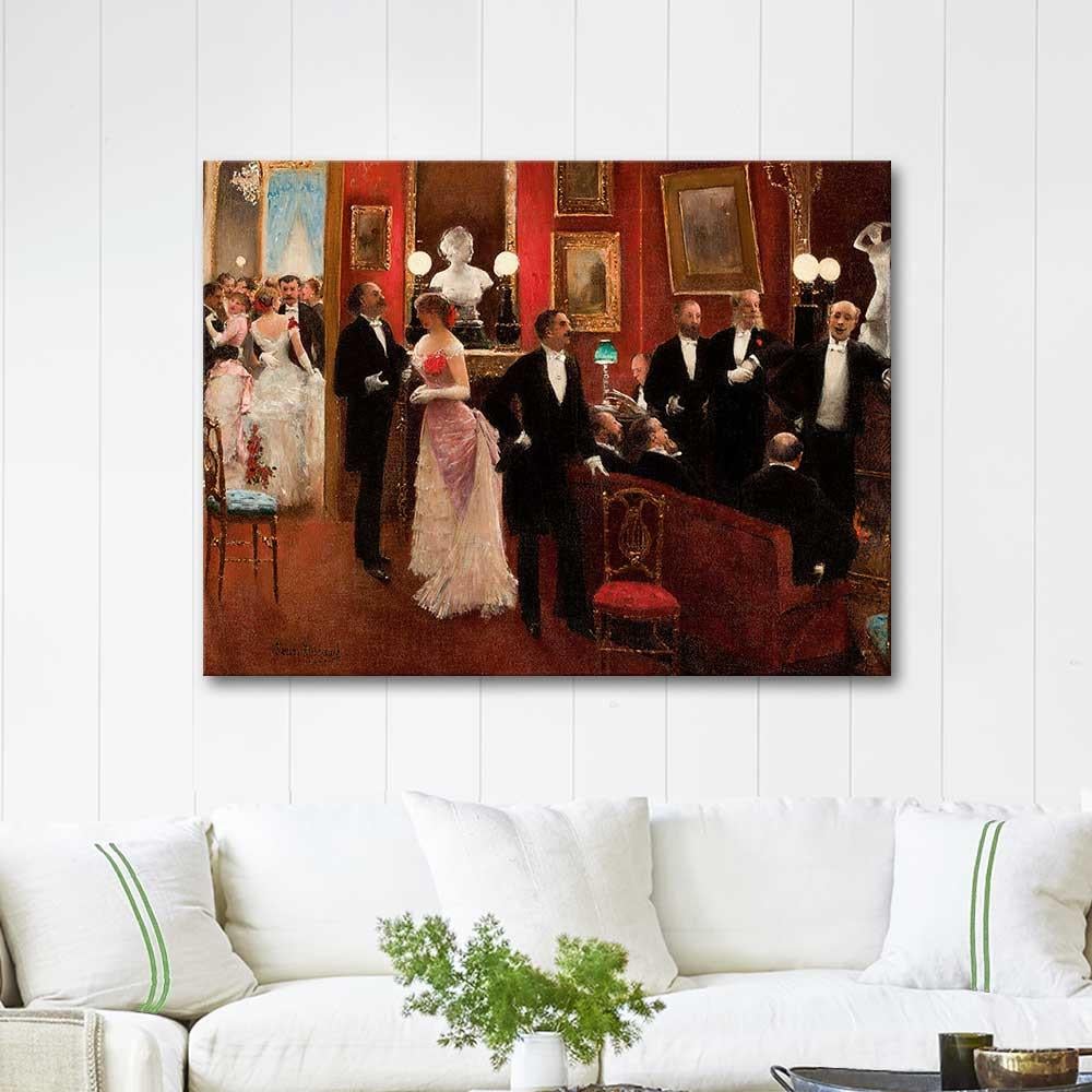 Jean Beraud Scène Du Bal Art Print