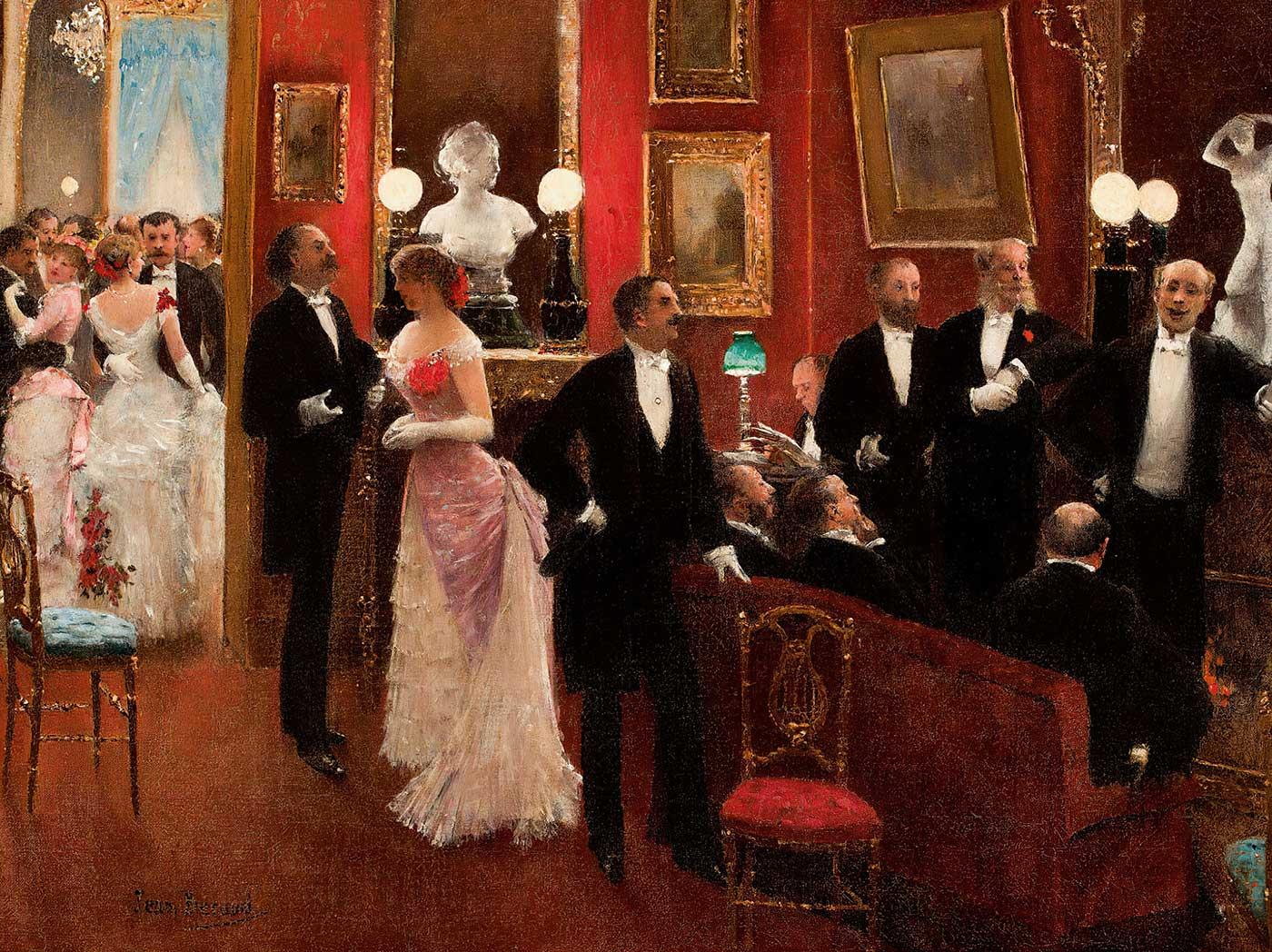 Scène Du Bal by Jean Beraud