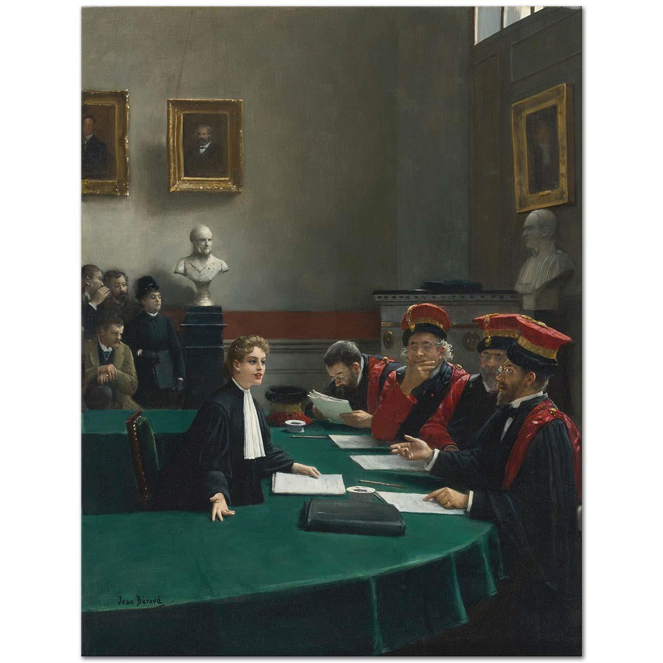 The Doctoral Jury by Jean Beraud