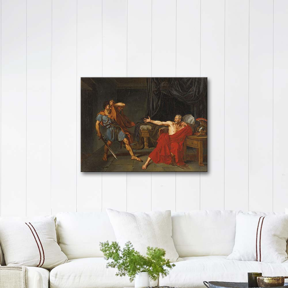 Jean Germain Drouais Marius at Minturnae Art Print