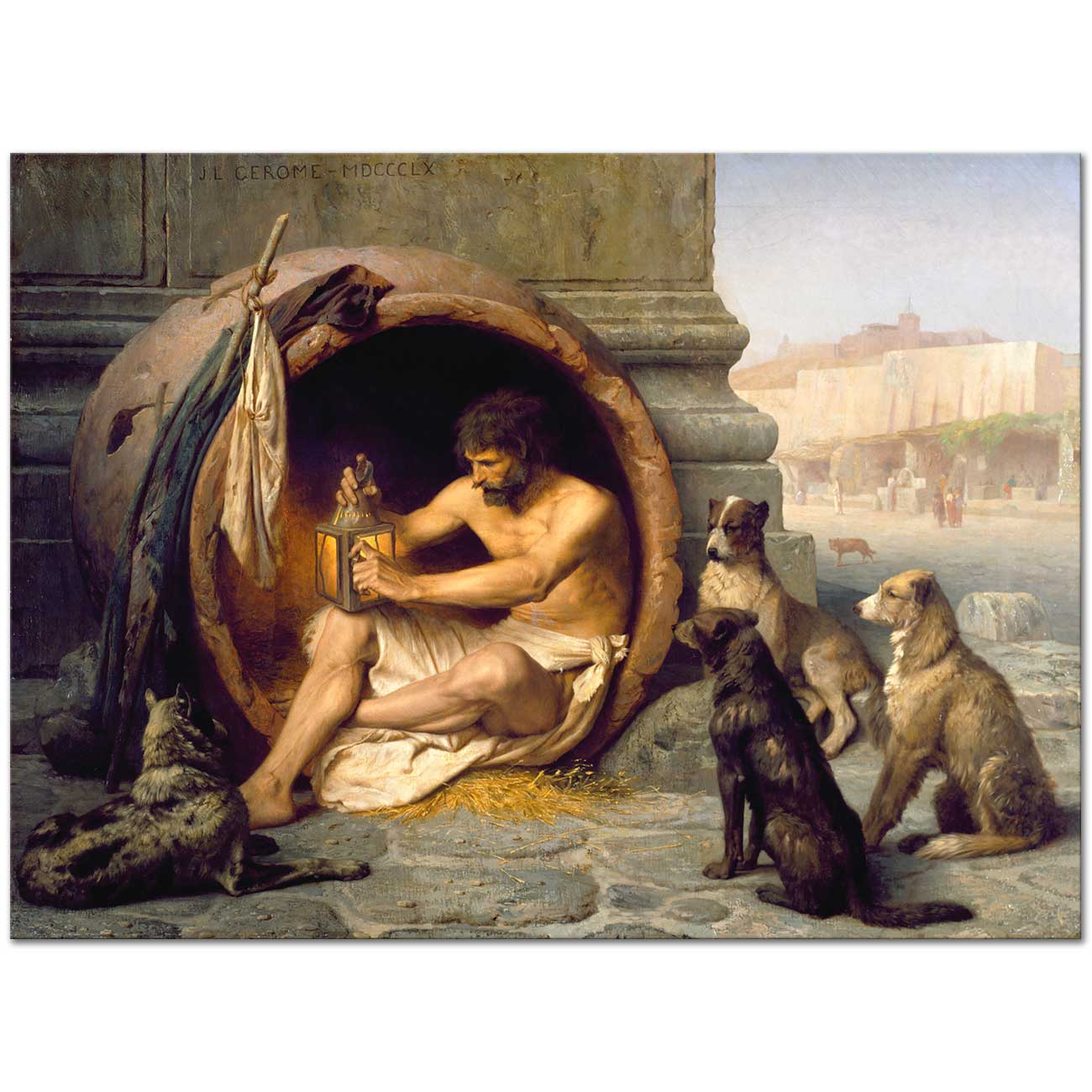 Diogenes by Jean Leon Gerome