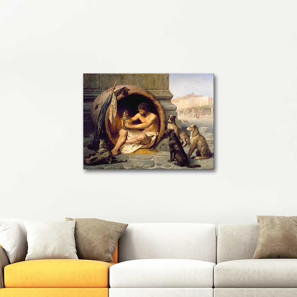 Jean Leon Gerome Diogenes Art Print