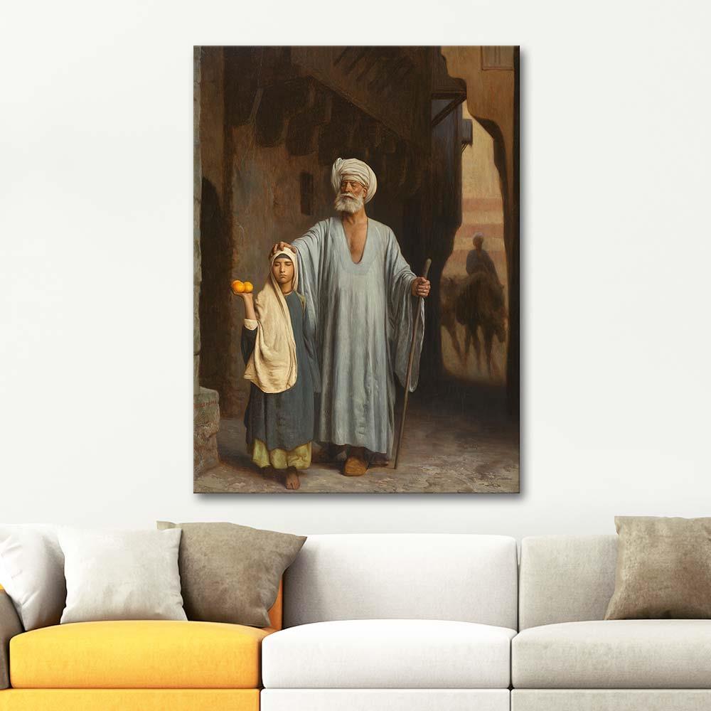 Jean Leon Gerome Yardım Eli Kanvas Tablo