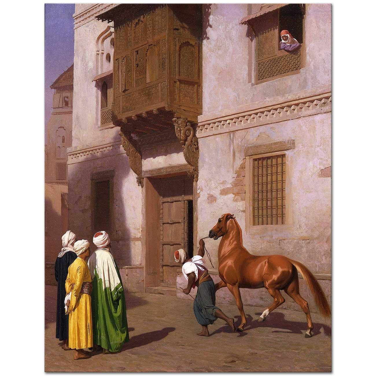 The Horse Market by Jean Leon Gerome
