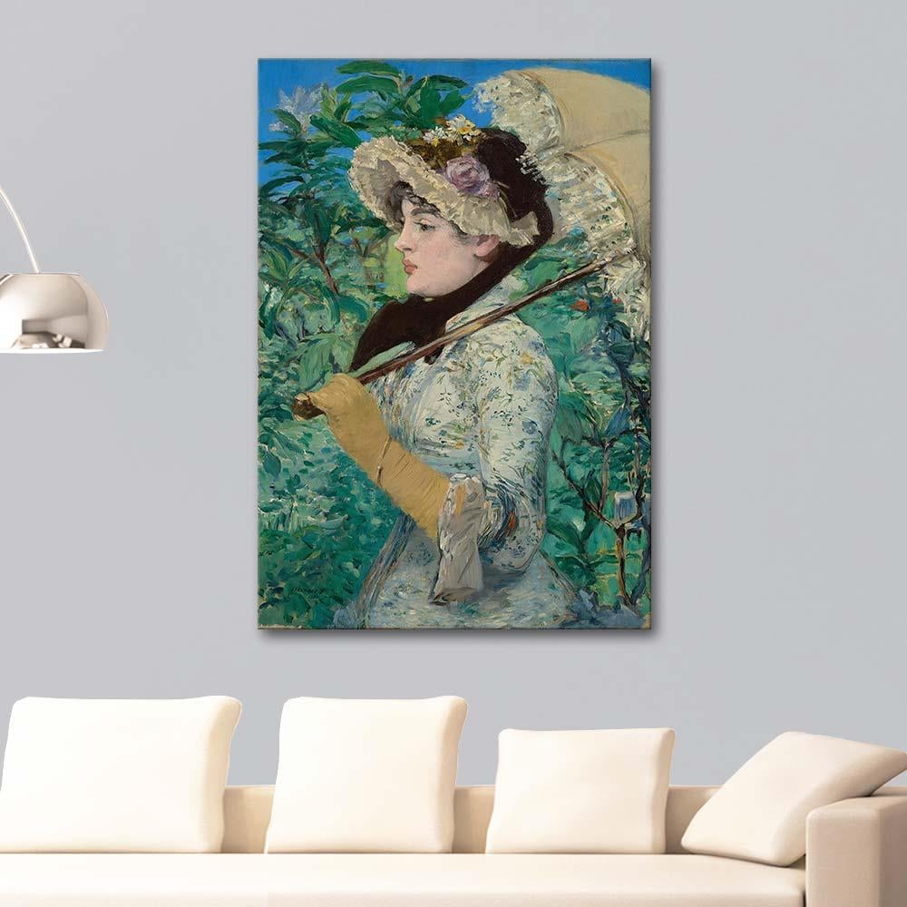 Jeanne Spring by Edouard Manet as Art Print