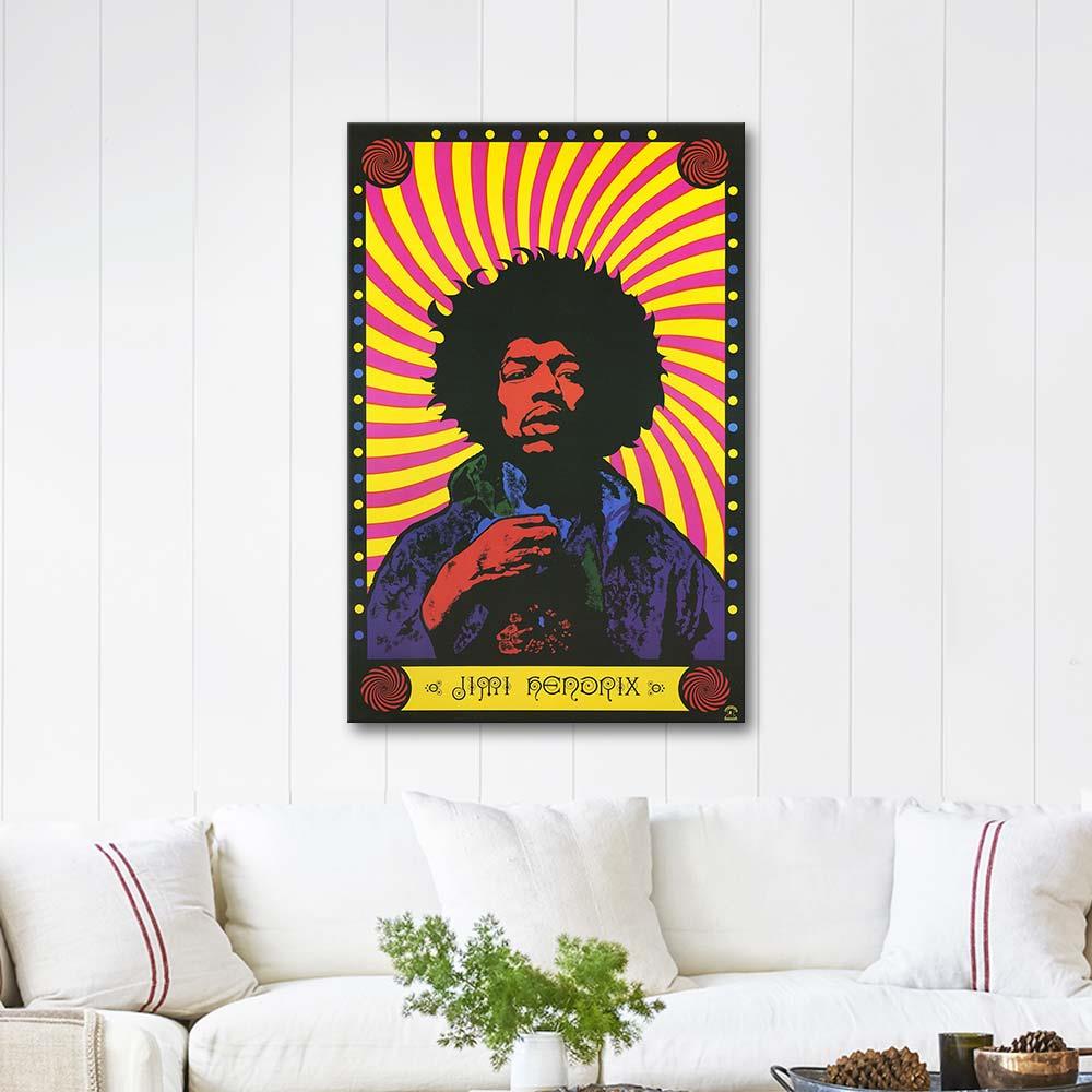 Jimi Hendrix Kanvas Tablo
