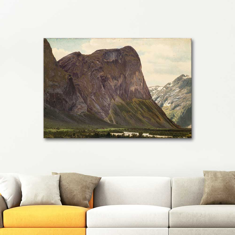 Johan Fredrik Eckersberg From Horgheim in Romsdal Art Print