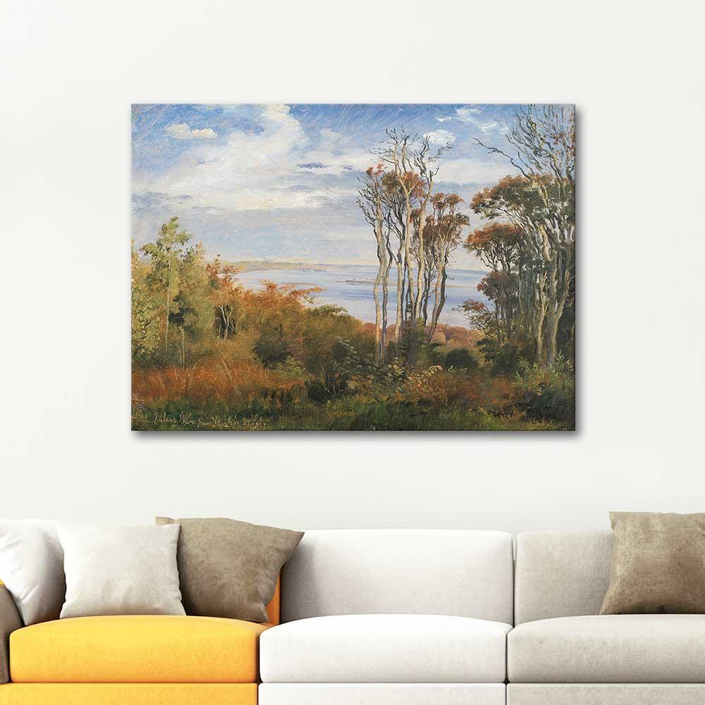 Johan Thomas Lundbye Kolas Wood Art Print