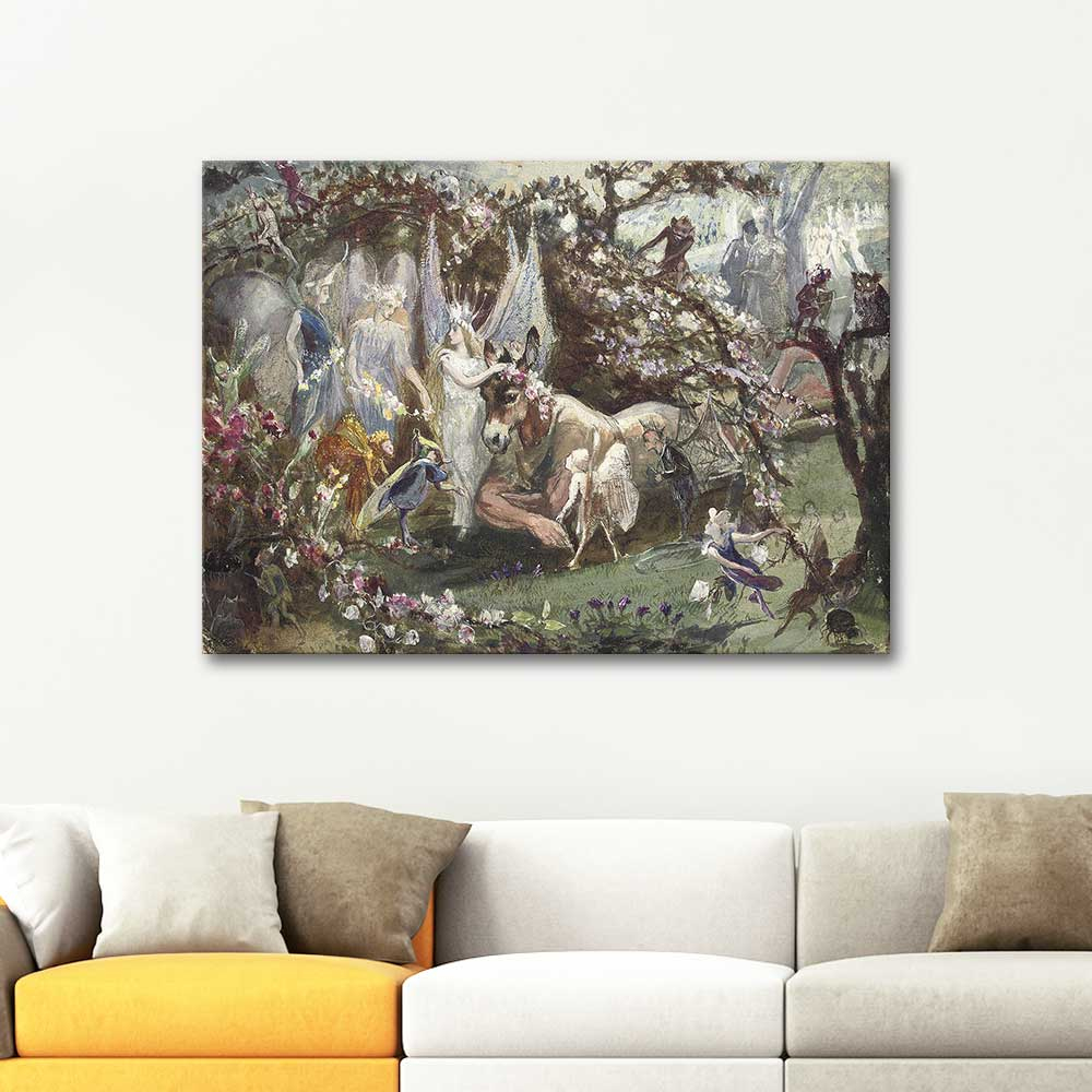 John Anster Fitzgerald Titania Art Print